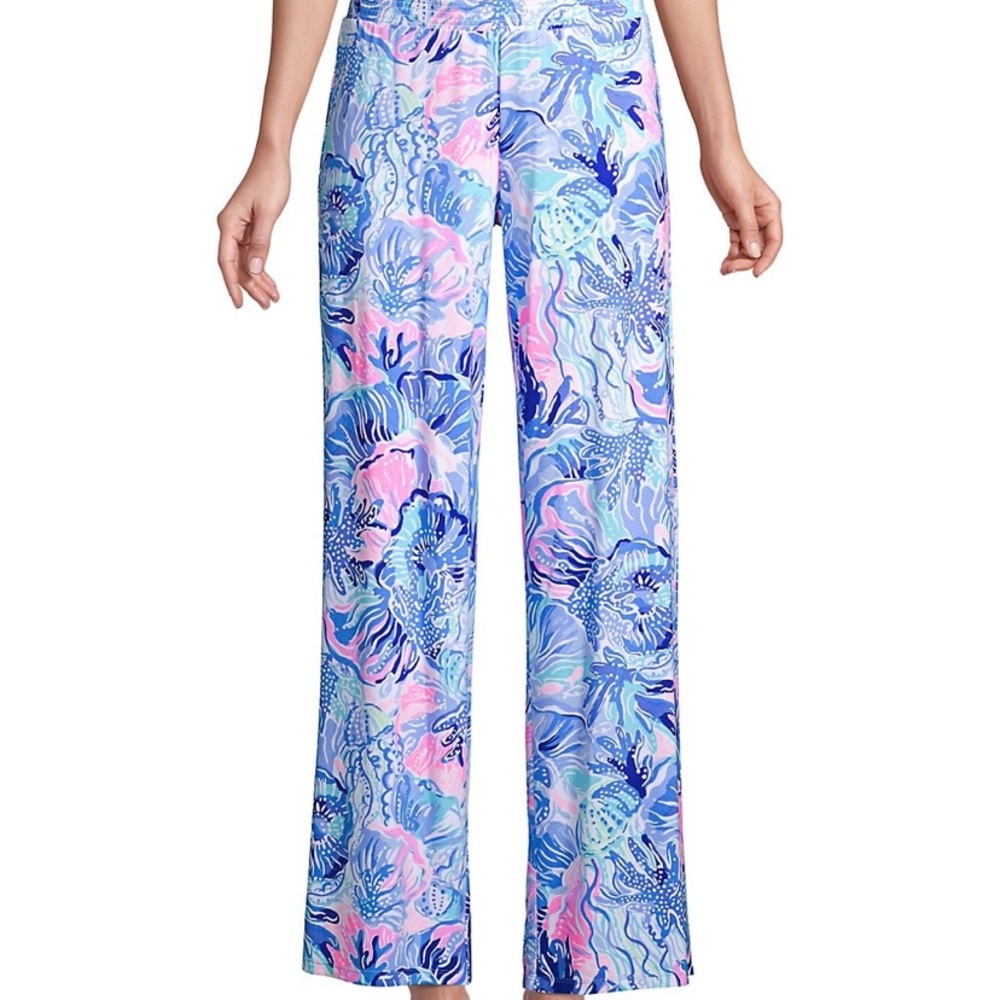 Lilly Pulitzer Lorena Breezy Palazzo Pants sz L
